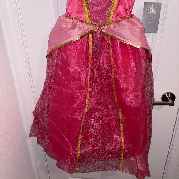 Disney Store Girl Sleeping Beauty Princess Aurora Halloween Costume Size 140 - Picture 8 of 13
